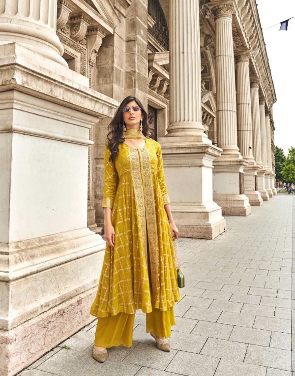 Sharara & Gharara- SR- Mustard