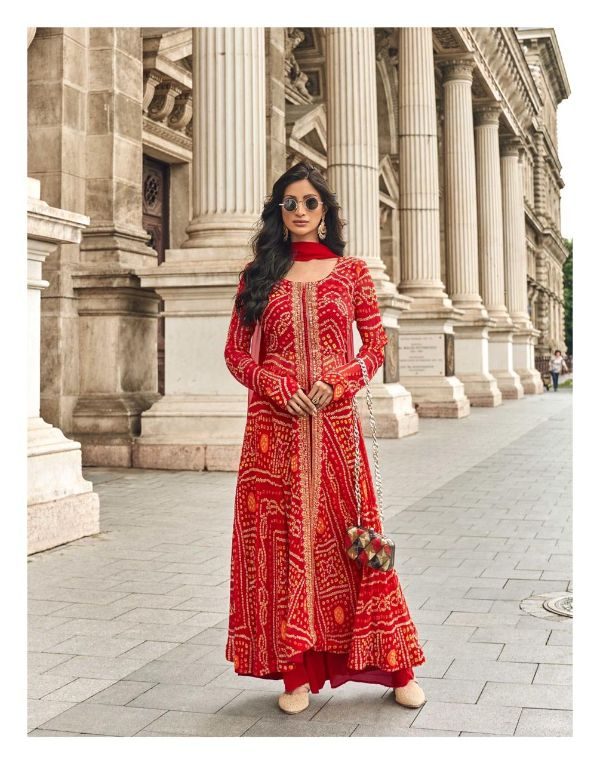 Sharara & Gharara- SR- Red