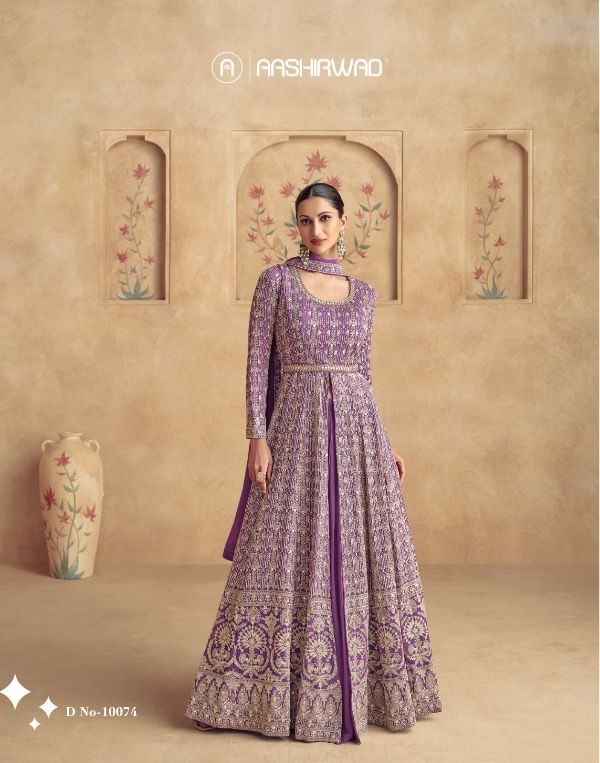 Designer Gown- AM- Purple