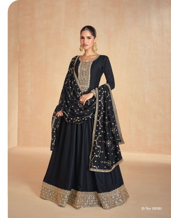 Anarkali Gown- Black