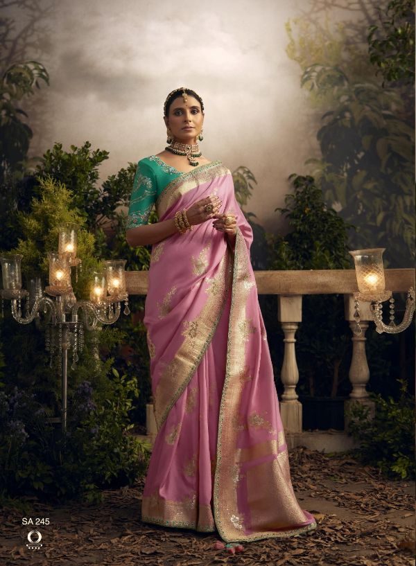 Dola Silk Saree- RR MULBERRY