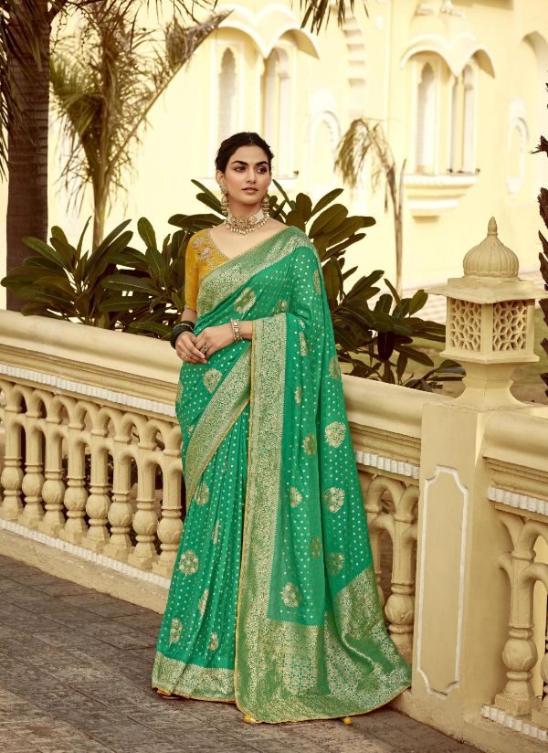 Silk Saree- RM Green