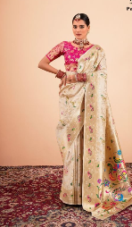 Paithani Silk- Gold