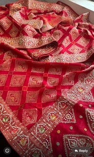 Designer Saree - Pre Order - Red