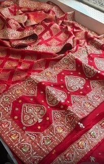 Designer Saree - Pre Order - Red