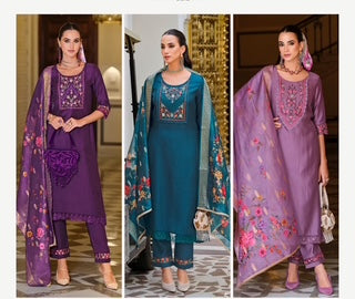 Designer Salwar Kameez- Purple