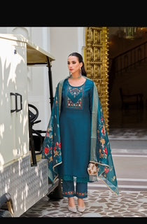 Designer Salwar Kameez- Blue