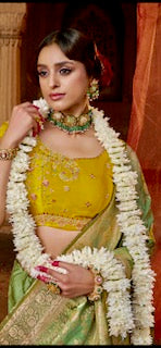 Designer Saree KK-  Green